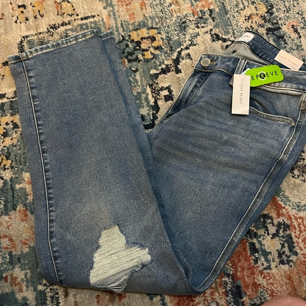 NWT Straight Leg Lane Bryant Jeans